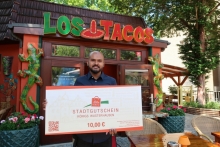 Stadtgutschein KW kann auch bei Los Tacos eingelöst werden.